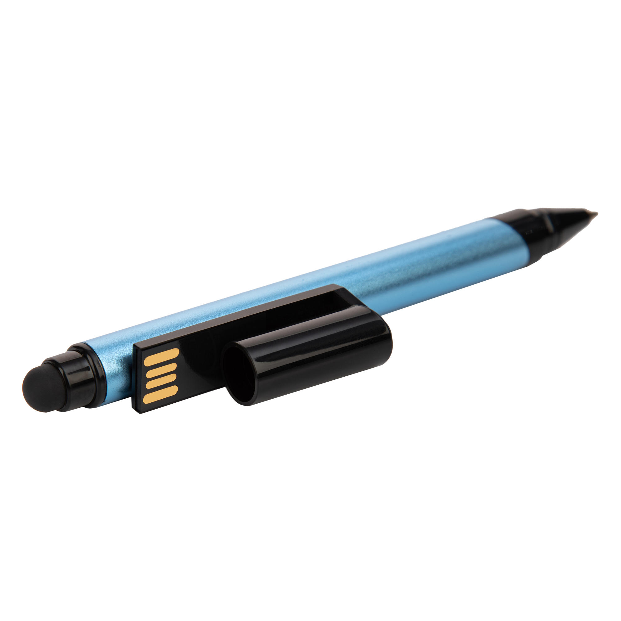  USB флешка- ручка модель 601 цвет BL, объем памяти 8GB (USB 2.0)