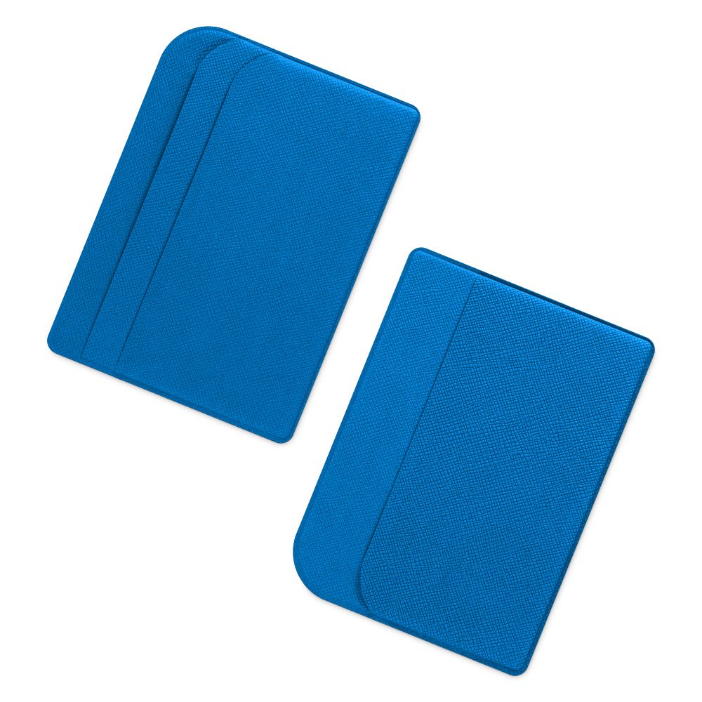 Футляр для пластиковых карт синий