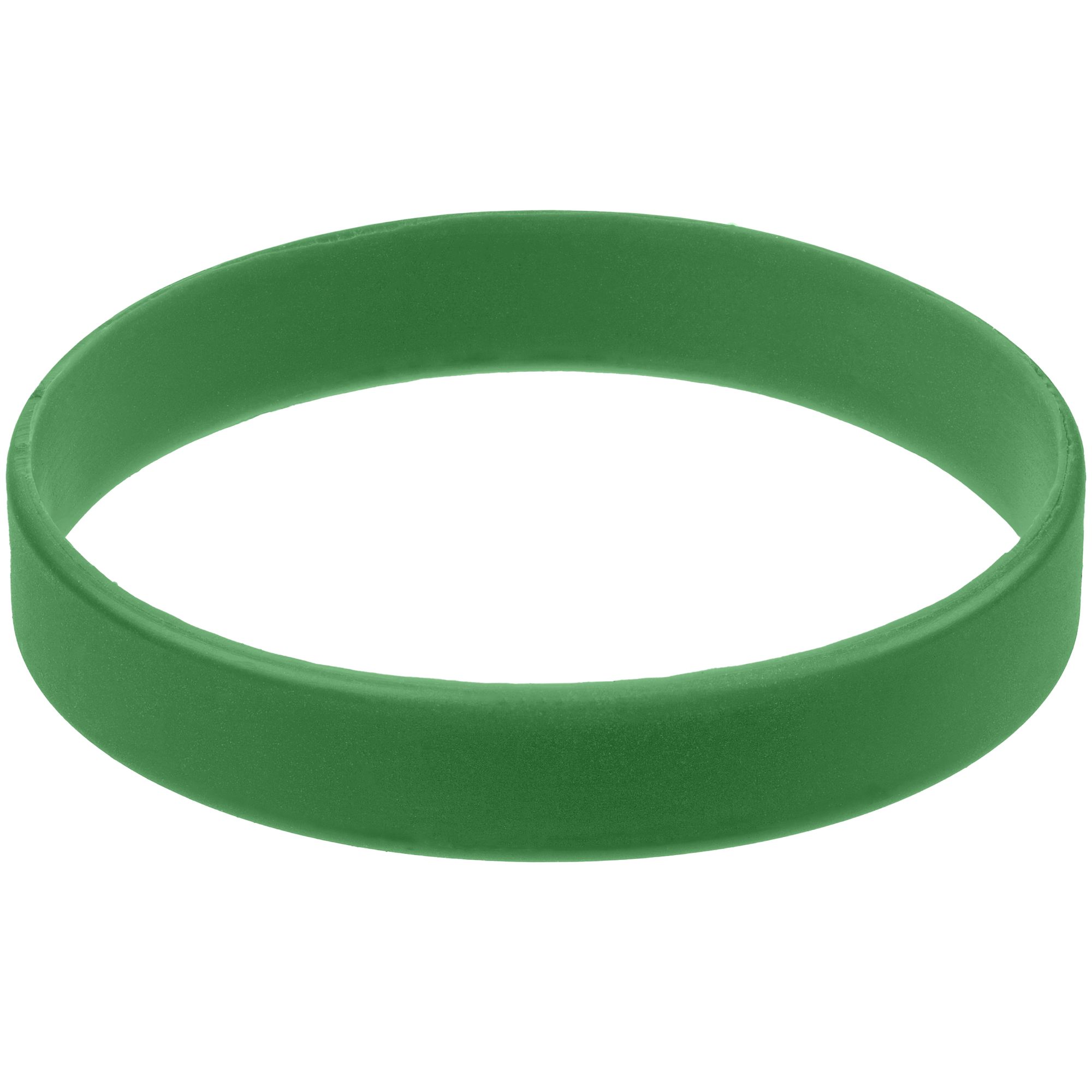 Силиконовый браслет Классика зеленый