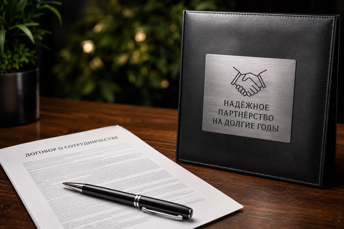 Работа по договору — пример лазерной гравировки