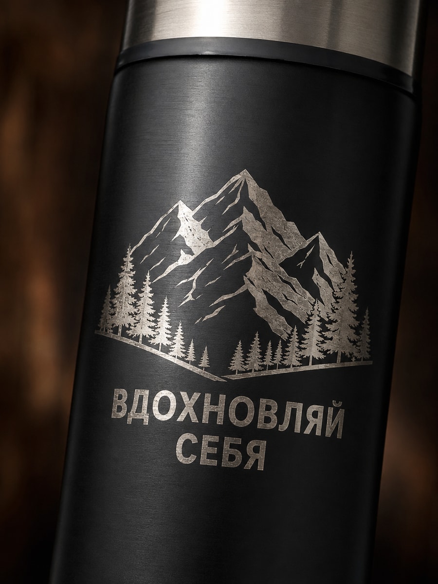 Круговая лазерная гравировка